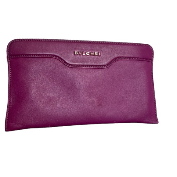 BVLGARI Handbags - Bulgary Leather Clutch Bag